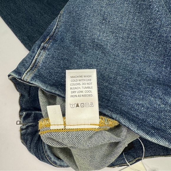 EB Denim Flared Split Hem Jeggings High Rise USA
Made Grunge Gradeschool Size S - Picture 7 of 10